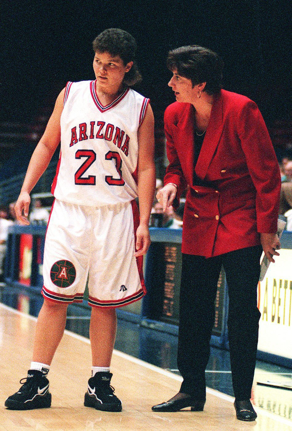 University of Arizona women's basketball coach Joan Bonvicini
